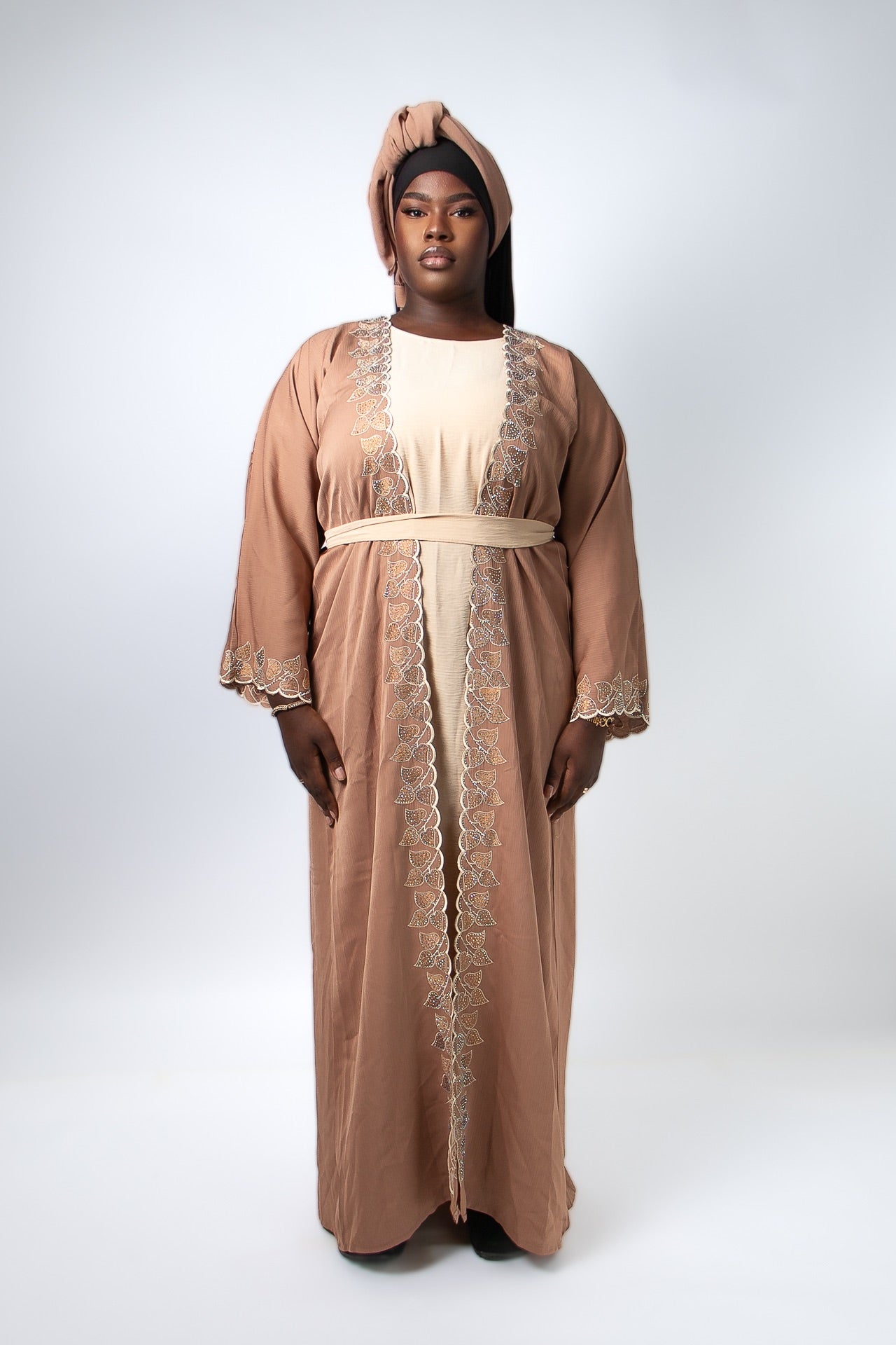 ABAYA - NAÏLA 2 PIÈCES