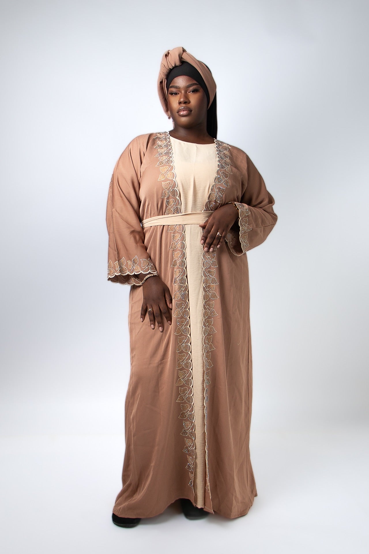 ABAYA - NAÏLA 2 PIÈCES